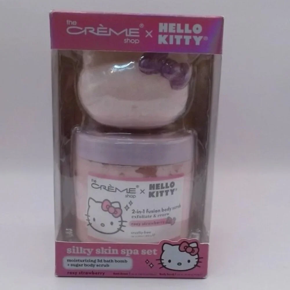 The Crème Shop x Sanrio Hello Kitty Silky Skin Spa‎ Set - Fresh Strawberry
